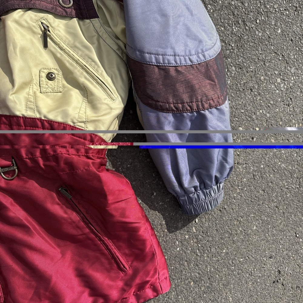 Vintage Descente Ski Jacket Men's Size M Cyber Y2k Winter Baggy Grunge - Picture 5 of 13